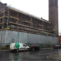 Church under construction