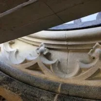 Image showing Newly carved stones installed as part of the restored Clock surround